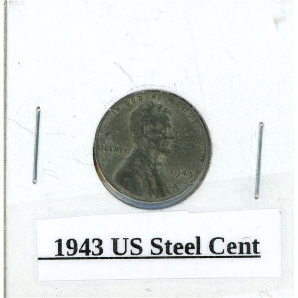 1943 US Steel Cent