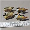 Image 2 : 4 duck and geese salt and pepper shakers