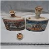 Image 2 : 2 whiskey decanters ceramic