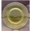 Image 2 : Fenton 1920's uranium stretch 9" dinner plate-glows