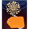 Image 1 : sarah coventry marked- petal lure 1.75" vintage brooch