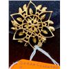 Image 2 : sarah coventry marked- petal lure 1.75" vintage brooch
