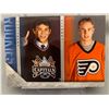 Image 1 : rare ovenkin and carter 2005 young guns rookie checklist hockey card