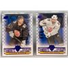 Image 1 : connor mcdavid and leon drisaitl standouts, 2020-21 rare tim hortons hockey cards