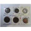 Image 1 : Lot of 6 vintage British coins