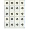 Image 2 : Page of Canadian 5 cent coins