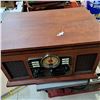 Image 1 : Wooden box record player