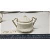 Image 8 : Small Decorated TeaPot With Cream+Sugar (Cream And Sugar Are In Tea Kettle)