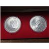 Image 5 : Pair of four governors general medallions- 925 silver