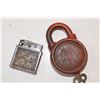 Image 2 : Vintage lighter and lock'