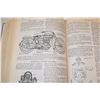 Image 10 : Dykes 1942 automobile book-  has harley davidson motorcycles, tractors, airplanes