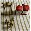 Image 1 : Vintage Salt & Pepper with Holder & Picture Holder