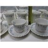 Image 2 : Royal albert "Memory Lane" Teapot, Cups and (4) Saucers, (8) Coffee Cups, Cream and Sugar.