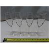 Image 1 : (4) Champagne Flutes