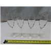 Image 2 : (4) Champagne Flutes