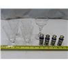 Image 2 : Crystal "4 Pinwhell" and (2) Salt and Pepper.