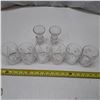 Image 1 : pin wheel tumblers crystal glasses