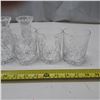 Image 2 : pin wheel tumblers crystal glasses