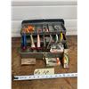 Image 2 : Antique tackle box and fishing lures