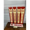 Image 1 : 4 fire extinguishers and 1 no smoking sign plastic