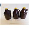 Image 2 : 663.  LITTLE BROWN JUG SALT AND PEPPER SHAKER SET