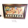 Image 1 : 714.  2010 LIMITED EDITION PLAQUE OF ENTIRE U S OPEN HISTORY 0519/1000