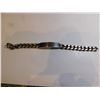 Image 1 : 729.  HEAVY SILVERTONE CHAINLINK BRACELET