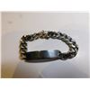 Image 4 : 729.  HEAVY SILVERTONE CHAINLINK BRACELET
