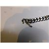 Image 7 : 729.  HEAVY SILVERTONE CHAINLINK BRACELET