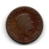 Image 1 : 757.  1851 ITALIAN COIN, UNO TORNESE, FERDINAND II