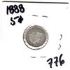 Image 2 : 776.  1888 LARGE 8 FIVE CENT