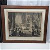 Image 1 : Picture of the jubilee celebration in westminster abbey june 1st 1887, 48"by 40"