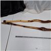 Image 3 : 2 wooden walking sticks