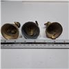 Image 2 : 3 metal figurines with bell inside