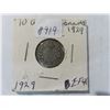 Image 1 : 1929 10 cent silver coin EF40