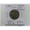 Image 1 : 1912 canadian silver 25 cent coin