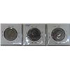 Image 2 : Lot of 3 (1978, 1980 and 1985) canadian 50 cent coin