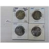 Image 1 : Lot of 4 (1x1994 and 3x1995) canadian 50 cent coins