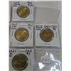 Image 3 : Lot of 10 special $1-loonies 1995 to 2021