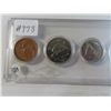 Image 3 : 1973 RCM 6 coin set in original plastic holder silver uncirculated