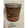 Image 1 : extreamly rare 45 cent canada straight tobacco tin