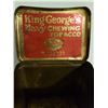Image 6 : very rare king george's navy tobacco tin 4.5" by 4.25"