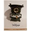 Image 1 : rare 1950's dutch made enamel portable one wick oil stove  8" by 6"