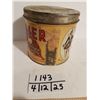 Image 3 : brier 80 cent tobacco tin, made in canada