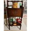 Image 1 : vintage smokers stand with tobacco related items