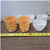 Image 2 : 6 vintage  fire king and firestone mugs