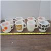 Image 1 : 8 vintage fire king mugs