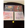 Image 2 : Christmas CD's Set of 4 CD's - Dean Martin, Bing Crosby, Frank Sinatra, The Platters, and More.