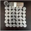 Image 1 : 1953 Canadian nickels. Lot of 36 coins.