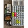 Image 1 : Golfers lot. Quality used golf balls x 54, Callaway driver head – just needs a shaft, Chick